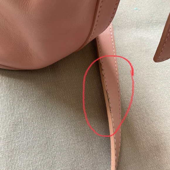 RARE cute cute Sezane Mini Farrow Bag in Pink - Picture 7 of 12